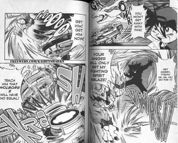 Bakuden Shoot Beyblade Chapter 6.1 36